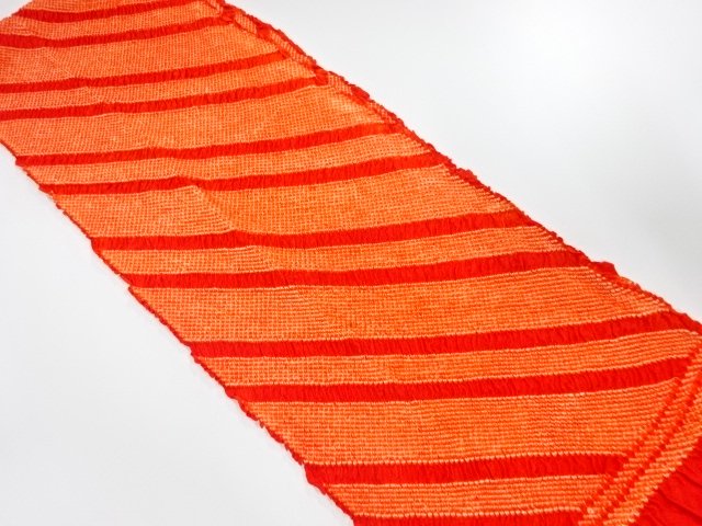 SILK Tie-dye obiage for furisode